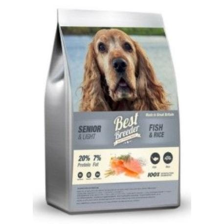 Best Breeder Senior&Light Fish&Rice 12kg