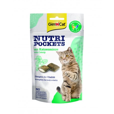 Gimcat Nutri Pockets s catnipem 60 g