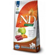 N&D Pumpkin DOG Adult M/L Venison & Apple 12kg