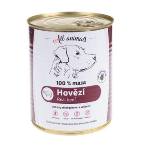 All Animals DOG hovězí mleté 800g