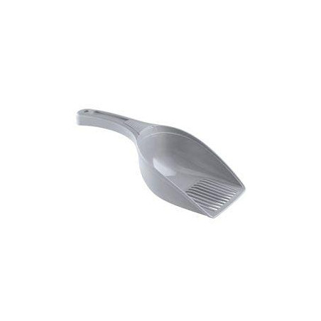 Lopatka na trus plast šedá Zolux