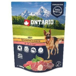 ONTARIO kaps. Beef with vegetables in broth 300g