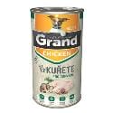 GRAND konz. deluxe pes kuracie s 1/2 kurčaťa adult 1300g