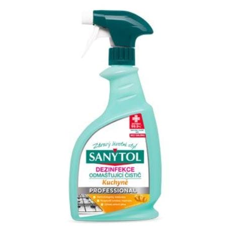 SANYTOL čistič na Kuchyně PROFESSIONAL 750ml