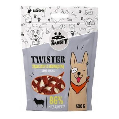 VetExpert Mr.Bandit pochoutka TWISTER jehněčí tyč 500g