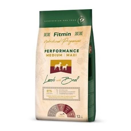 Fitmin Dog NP Medium Maxi Performace Lamb&Beef 12kg