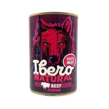 Ibero Natural dog konz. Junior Hovězí 400g