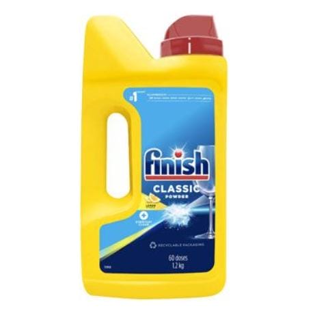 Prášek do myčky FINISH Classic Powder lemon 1,2kg