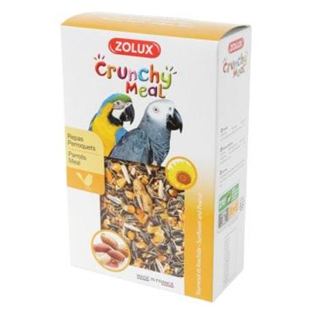 Krmivo pro ptáky CRUNCHY MEAL Parrot 600g Zolux