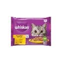 Whiskas vreciek. Core hydinová v želé 4x85g