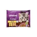 Whiskas vreciek. Pure Delight Junior drob. v želé 4x85g