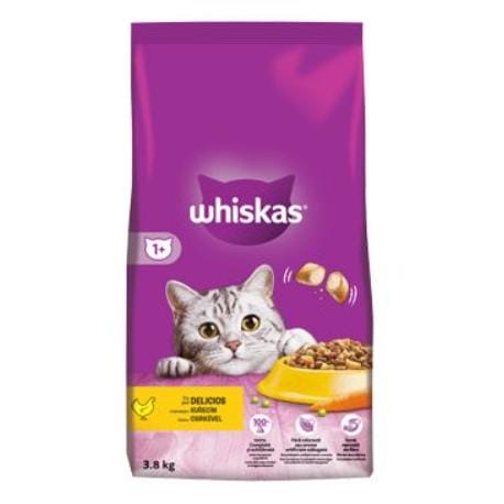 Whiskas Dry s kuřecím masem 3,8kg