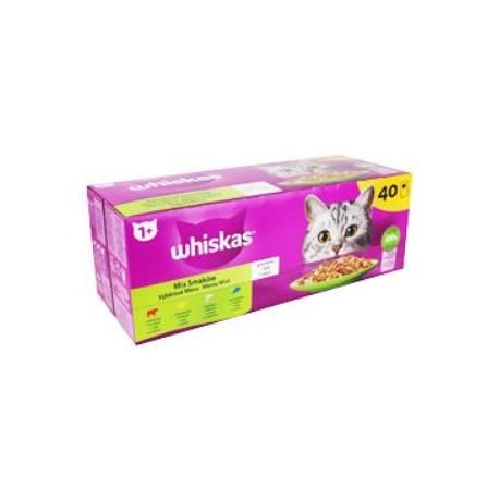 Whiskas kaps. Core drůb.výběr ž. 40x85g