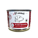 All Animals DOG Morčacie kúsky 200g