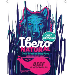 Ibero NATURAL dog COLD PRESSED beef 12kg