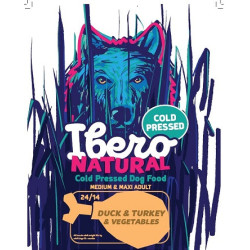 Ibero NATURAL dog COLD PRESSED duck 12kg