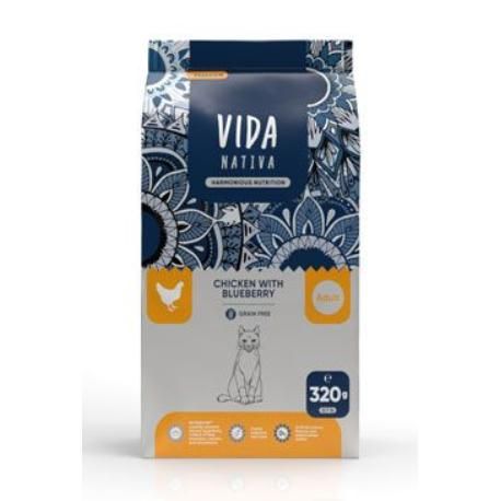 Kraftia VIDA NATIVA CAT Adult Chicken 320g