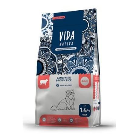 Kraftia VIDA NATIVA CAT Adult Lamb & Rice 1,4kg