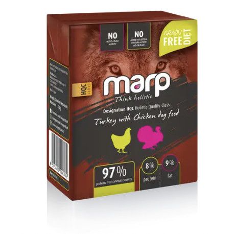 Dárek Tetrapack Marp Holistic Krůta s Kuřetem 375g