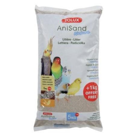 Podestýlka AniSand Nature 5+1kg Zolux