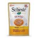 Schesir Cat kapsa Adult Soup kuře/dýně 85g