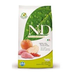 N&D GF CAT Adult Boar & Apple 300g