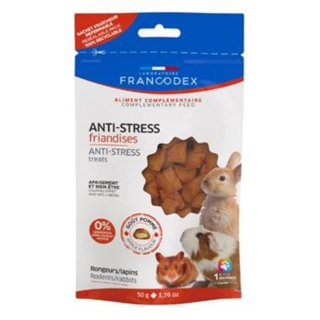 Francodex Pochoutka Anti-stress pro hlodavce 50g