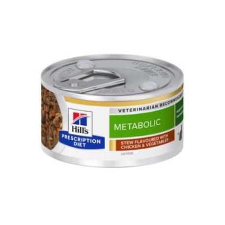 Hill's Fel. PD Metabolic Chicken&Veg stew Konz. 82g