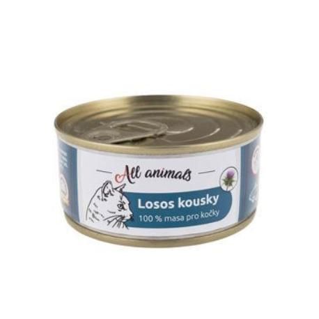 All Animals CAT losos kousky 90g