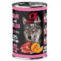 Alpha Spirit Dog WET ham with melon 400g