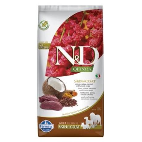 N&D Quinoa DOG Skin & Coat Venison & Coconut M/L 7kg