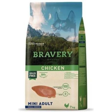 BRAVERY dog ADULT mini CHICKEN  7kg