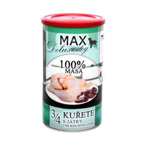 Sokol Falco Max Deluxe dog 3/4 kuřete s játry 1200g