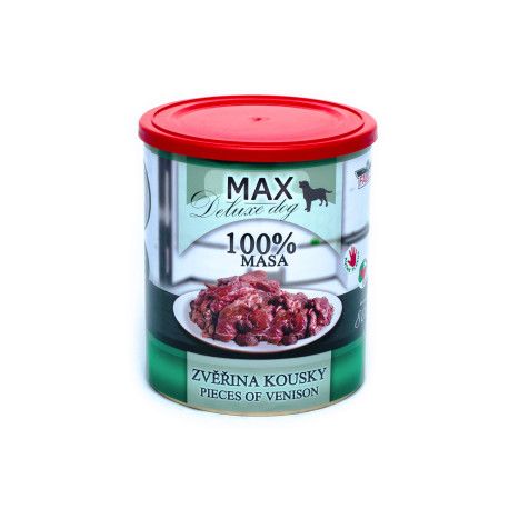 Sokol Falco Max Deluxe dog zvěřina kousky 800g