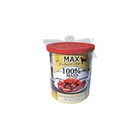 Sokol Falco Max Deluxe dog kostky hovězí + srdce 800g