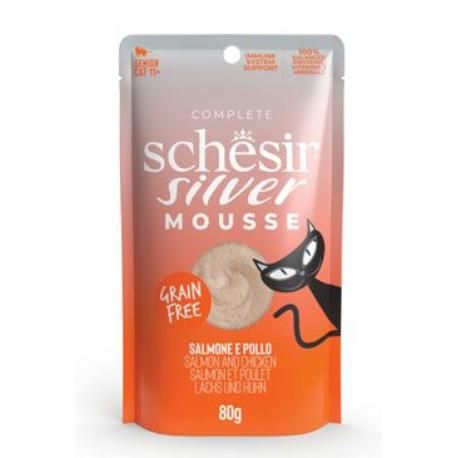 Schesir Cat kapsa Senior Lifestage Mousse los/kuř 80g