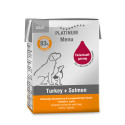 Platinum Menu Turkey + Salmon 375g