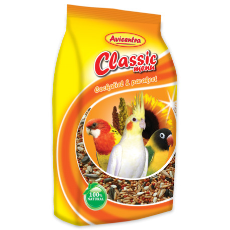 Avicentra Classic menu malý papagáj 1kg