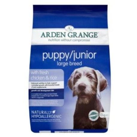 Arden Grange Puppy/junior Large Chicken&Rice 12kg