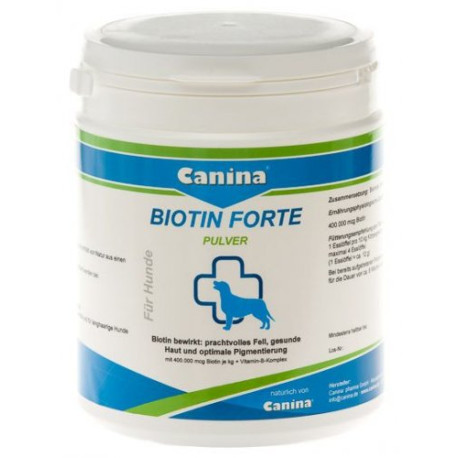 Canina Biotín Forte plv 500g