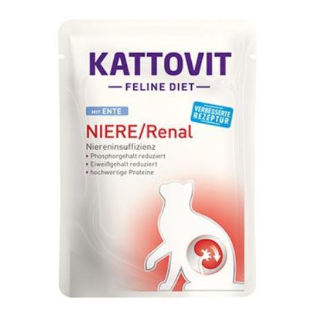 Kattovit Cat Kidney/Renal kachna kapsa 85g