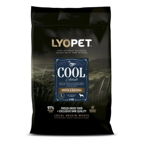 Lyopet dog COOL Adult All breed 84% Turkey&Duck 12kg