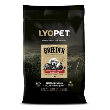 Lyopet dog BREEDER Adult All breed Beef&Vegetable 18kg