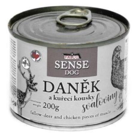 Sokol Falco SENSE DOG daněk a kuřecí 200g