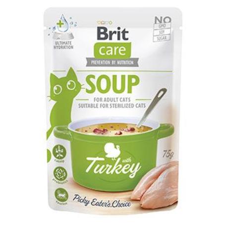 Brit Care Cat Soup with Turkey 75g