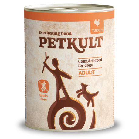 Petkult dog konz. Adult Krůtí 800g