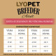 Lyopet dog BREEDER Adult All breed Turkey&Vegetab 18kg