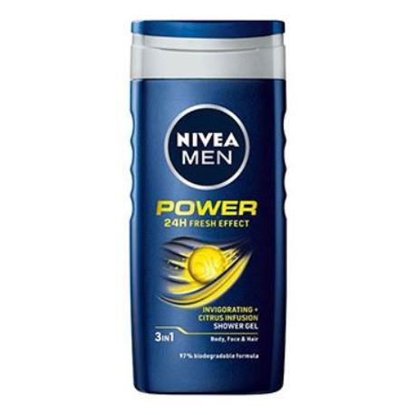 Nivea sprchový gel pro muže Power 3v1 250ml