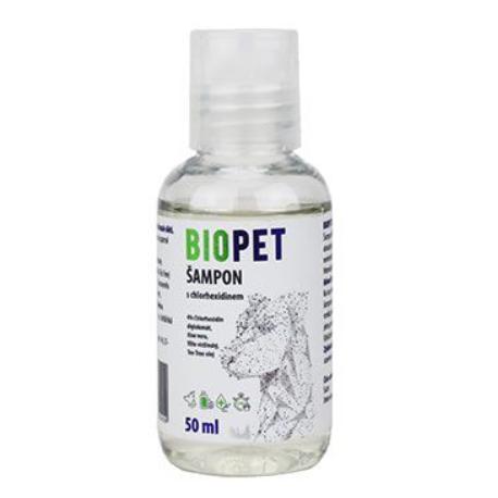 BIOPET Chlorhexidine šampon 4% 50ml