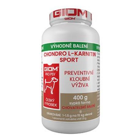 Giom S pes Chondro L-karnitin SPORT 400g plv